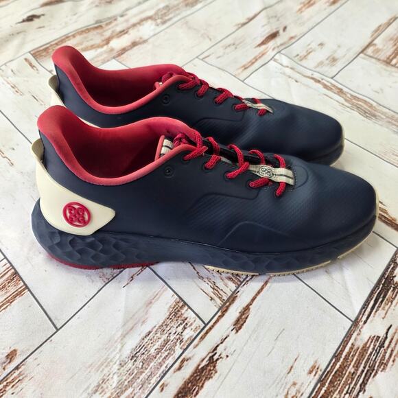 G/FORE Spikeless Golf Shoes Mens 10.5 Blue MG4+ Twilight Stylish Country Club main image 11